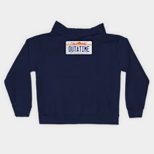 BACK TO THE FUTURE - License plate Kids Hoodie